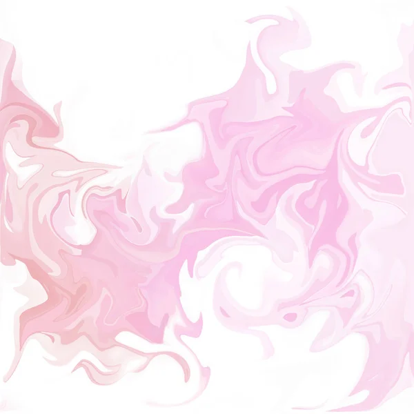 Roze Digitale Acryl Colour Swirl Soortgelijke Marmeren Twist Textuur Van — Stockfoto