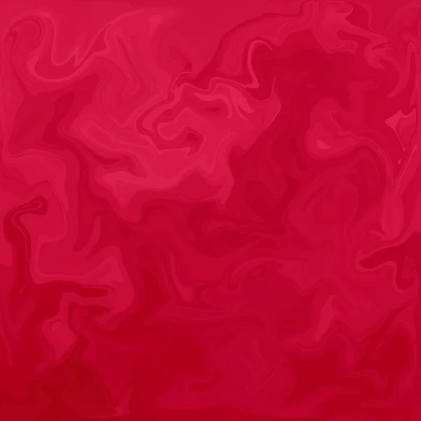 Red Digital Acrylic Color Swirl Atau Mirip Marble Twist Texture — Stok Foto
