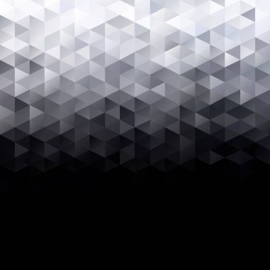 Siyah kılavuz Mozaik arka plan, yaratıcı tasarım şablonları