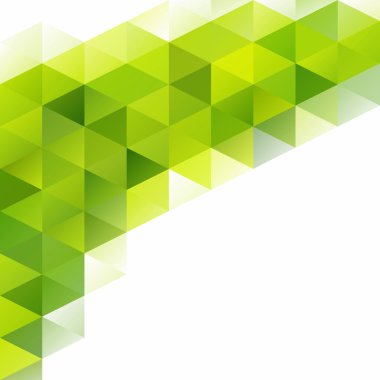 Yeşil Izgara Mozaik Arkaplan, Yaratıcı Tasarım Şablonları