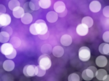 Ufuk benzersiz soyut mor Bokeh şenlikli ışıklar