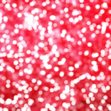 Ufuk benzersiz soyut kırmızı Bokeh şenlikli ışıklar