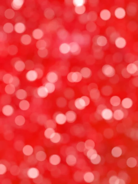 Desfocado Único Abstrato Vermelho Bokeh Luzes Festivas — Fotografia de Stock