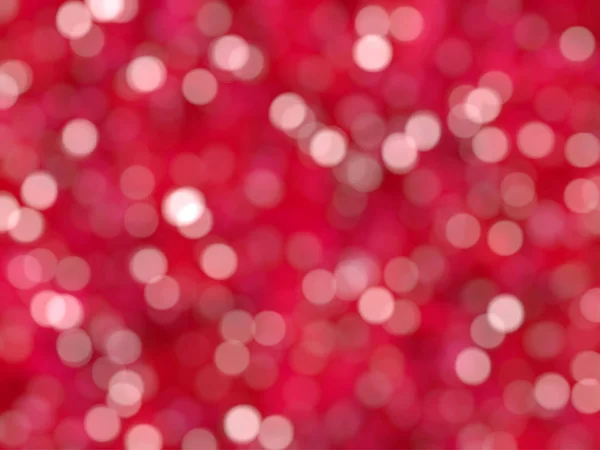 Desfocado Único Abstrato Vermelho Bokeh Luzes Festivas — Fotografia de Stock