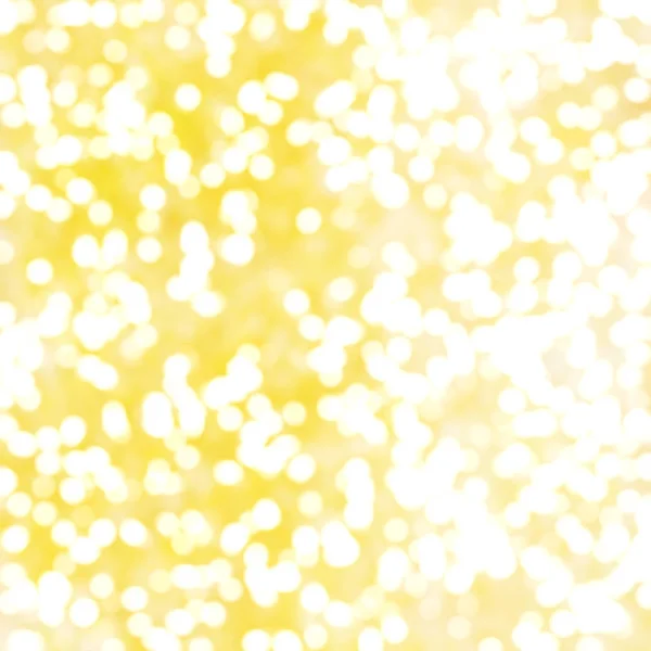 散焦独特抽象黄色散景节日灯 — 图库照片