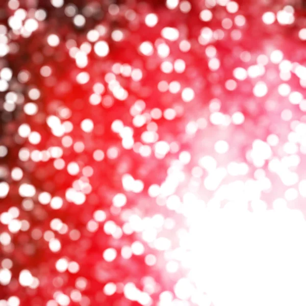 Desfocado Único Abstrato Vermelho Bokeh Luzes Festivas — Fotografia de Stock