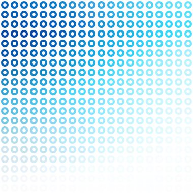 Mavi çörek arka plan, yaratıcı tasarım şablonları