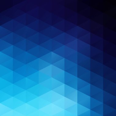 Mavi Izgara Mozaik Arkaplan, Yaratıcı Tasarım Şablonları