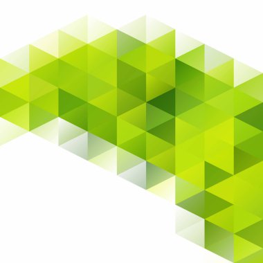 Yeşil Izgara Mozaik Arkaplan, Yaratıcı Tasarım Şablonları