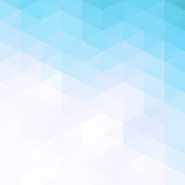 Mavi Izgara Mozaik Arkaplan, Yaratıcı Tasarım Şablonları