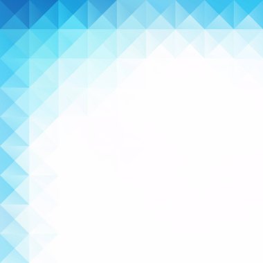 Mavi Izgara Mozaik Arkaplan, Yaratıcı Tasarım Şablonları