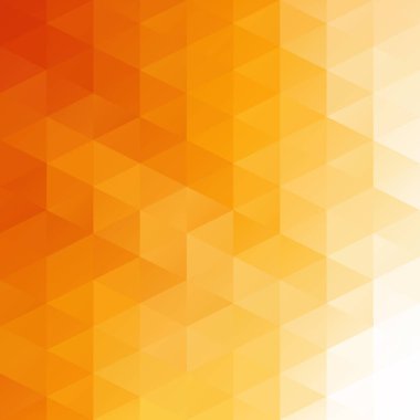 Turuncu Izgara Mozaik Arkaplan, Yaratıcı Tasarım Şablonları