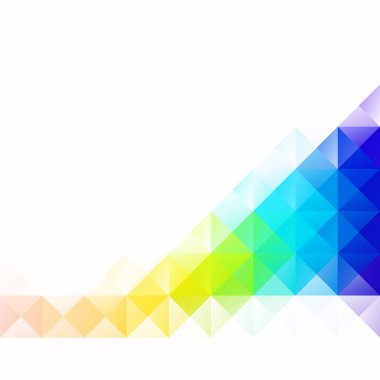 Renkli Izgara Mozaik Arkaplanı, Yaratıcı Tasarım Şablonları