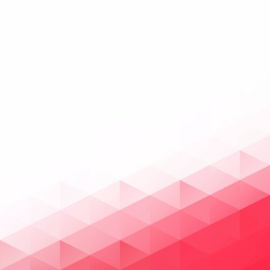 Kırmızı kılavuz Mozaik arka plan, yaratıcı tasarım şablonları