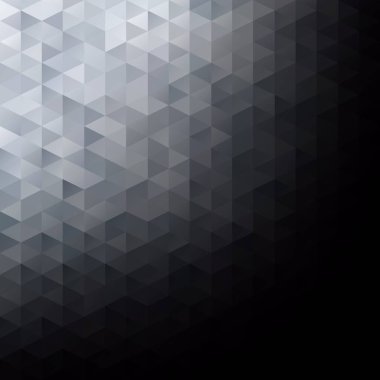 Siyah kılavuz Mozaik arka plan, yaratıcı tasarım şablonları