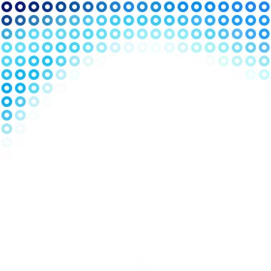 Mavi çörek arka plan, yaratıcı tasarım şablonları