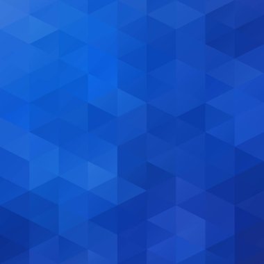 Mavi Izgara Mozaik Arkaplan, Yaratıcı Tasarım Şablonları