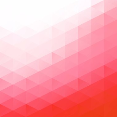 Kırmızı kılavuz Mozaik arka plan, yaratıcı tasarım şablonları