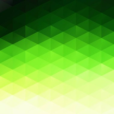 Yeşil Izgara Mozaik Arkaplan, Yaratıcı Tasarım Şablonları