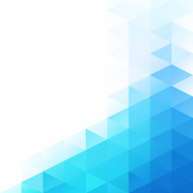 Mavi Izgara Mozaik Arkaplan, Yaratıcı Tasarım Şablonları