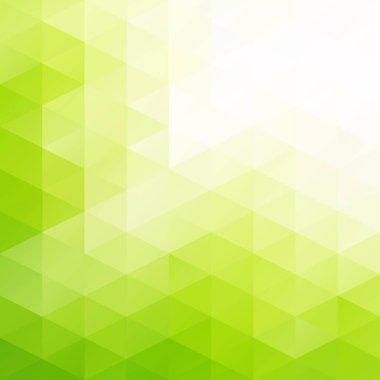 Yeşil Izgara Mozaik Arkaplan, Yaratıcı Tasarım Şablonları