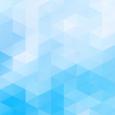 Mavi Izgara Mozaik Arkaplan, Yaratıcı Tasarım Şablonları