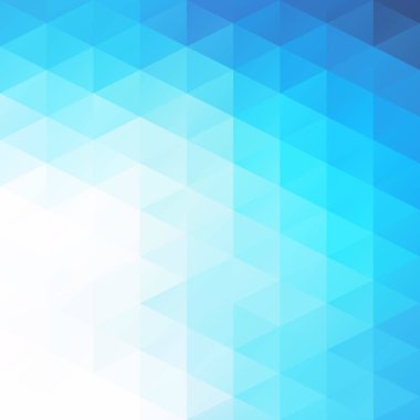 Mavi Izgara Mozaik Arkaplan, Yaratıcı Tasarım Şablonları