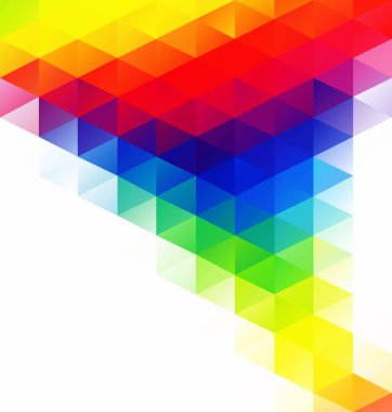 Renkli Izgara Mozaik Arkaplanı, Yaratıcı Tasarım Şablonları