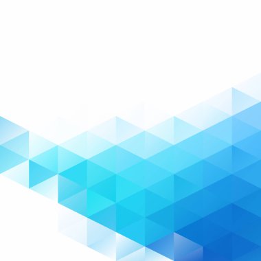 Mavi Izgara Mozaik Arkaplan, Yaratıcı Tasarım Şablonları