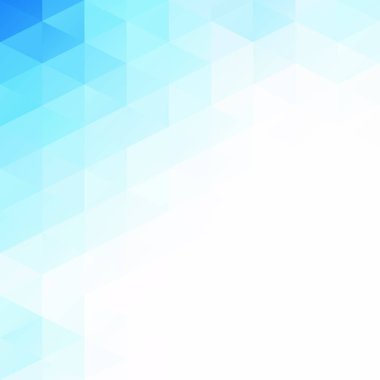 Mavi Izgara Mozaik Arkaplan, Yaratıcı Tasarım Şablonları