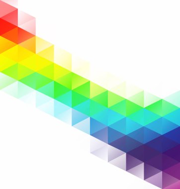 Renkli Izgara Mozaik Arkaplanı, Yaratıcı Tasarım Şablonları