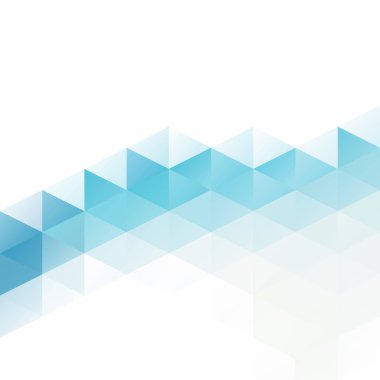 Mavi Izgara Mozaik Arkaplan, Yaratıcı Tasarım Şablonları