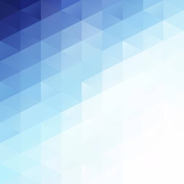 Mavi Izgara Mozaik Arkaplan, Yaratıcı Tasarım Şablonları