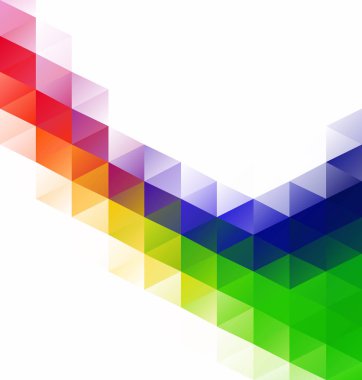 Renkli Izgara Mozaik Arkaplanı, Yaratıcı Tasarım Şablonları