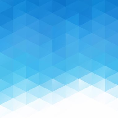 Mavi Izgara Mozaik Arkaplan, Yaratıcı Tasarım Şablonları