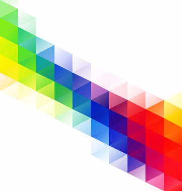 Renkli Izgara Mozaik Arkaplanı, Yaratıcı Tasarım Şablonları