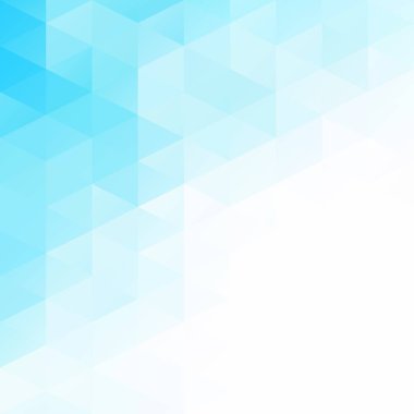 Mavi Izgara Mozaik Arkaplan, Yaratıcı Tasarım Şablonları