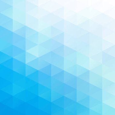 Mavi Izgara Mozaik Arkaplan, Yaratıcı Tasarım Şablonları