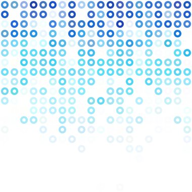 Mavi çörek arka plan, yaratıcı tasarım şablonları