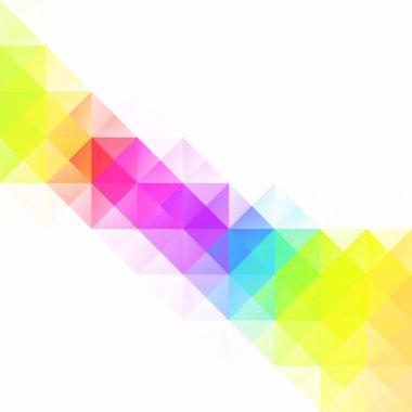 Renkli Izgara Mozaik Arkaplanı, Yaratıcı Tasarım Şablonları