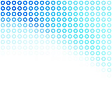 Mavi çörek arka plan, yaratıcı tasarım şablonları