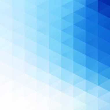 Mavi Izgara Mozaik Arkaplan, Yaratıcı Tasarım Şablonları