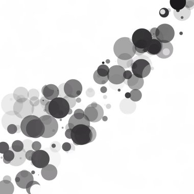 Kabarcıklar benzersiz siyah parlak vektör arka plan