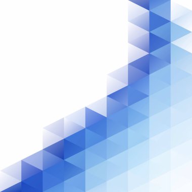 Mavi Izgara Mozaik Arkaplan, Yaratıcı Tasarım Şablonları