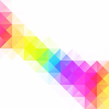 Renkli Izgara Mozaik Arkaplanı, Yaratıcı Tasarım Şablonları