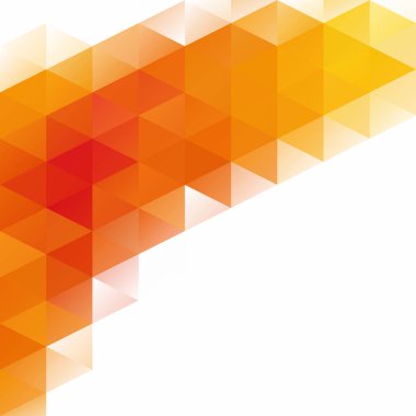 Turuncu Izgara Mozaik Arkaplan, Yaratıcı Tasarım Şablonları