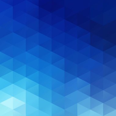 Mavi Izgara Mozaik Arkaplan, Yaratıcı Tasarım Şablonları