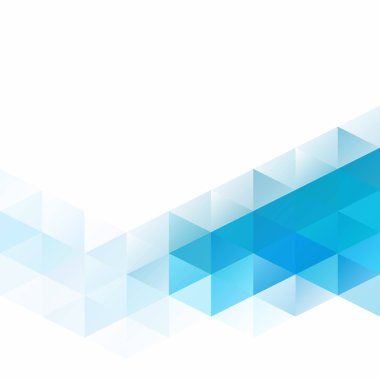 Mavi Izgara Mozaik Arkaplan, Yaratıcı Tasarım Şablonları