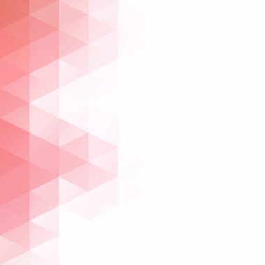 Kırmızı kılavuz Mozaik arka plan, yaratıcı tasarım şablonları