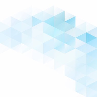 Mavi Izgara Mozaik Arkaplan, Yaratıcı Tasarım Şablonları